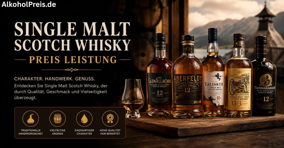 Single Malt Scotch Whisky Preis Leistung