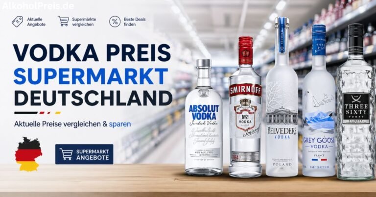 Vodka Preis Supermarkt Deutschland