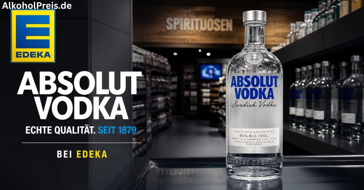 Absolut Vodka Preis Edeka