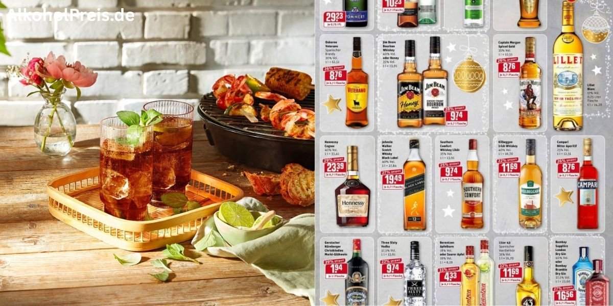 Alkohol Angebot Rewe diese Woche