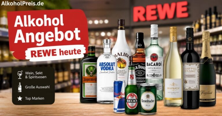Alkohol Angebot Rewe heute