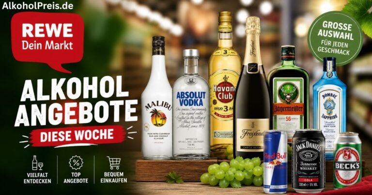 Alkohol Angebote REWE diese Woche