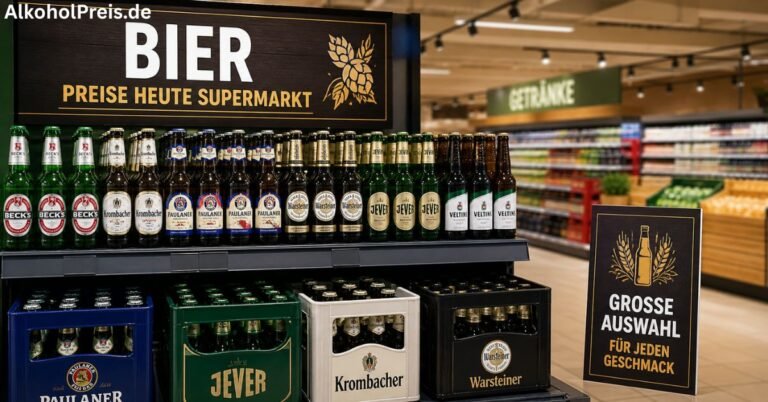 Bier Preise heute Supermarkt