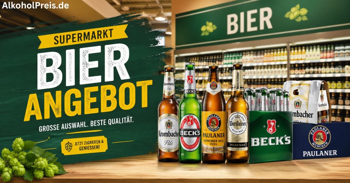 Supermarkt Bier Angebot