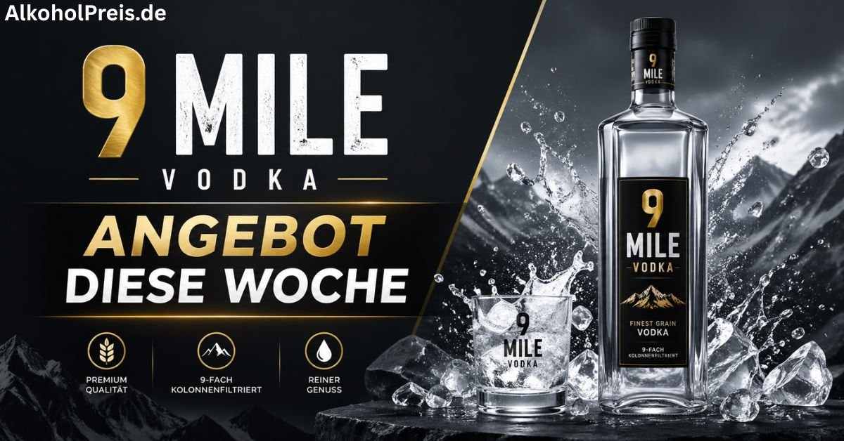 9 Mile Vodka Angebot diese Woche