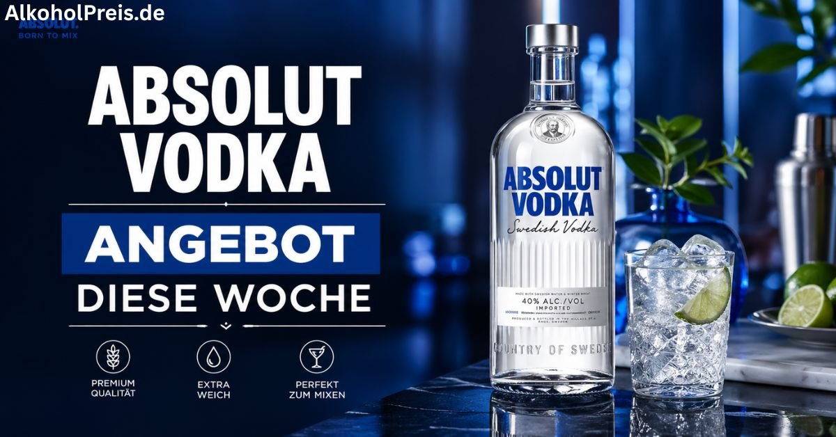 Absolut Vodka Angebot diese Woche