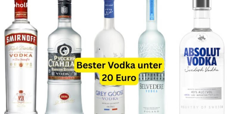 Bester Vodka unter 20 Euro