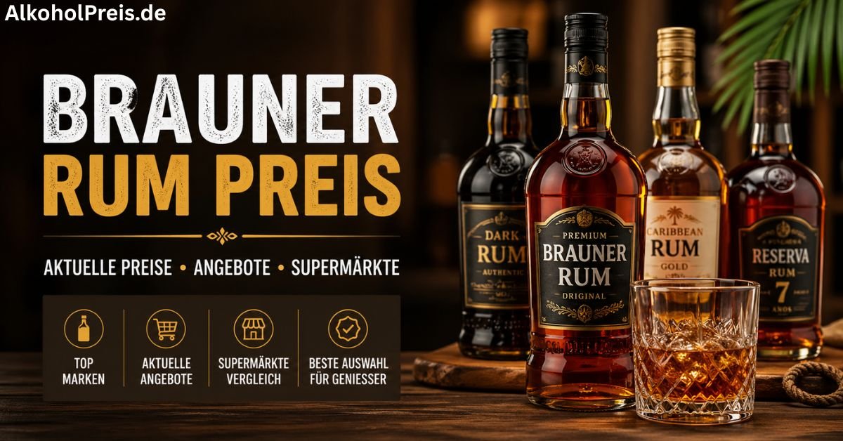 Brauner Rum Preis