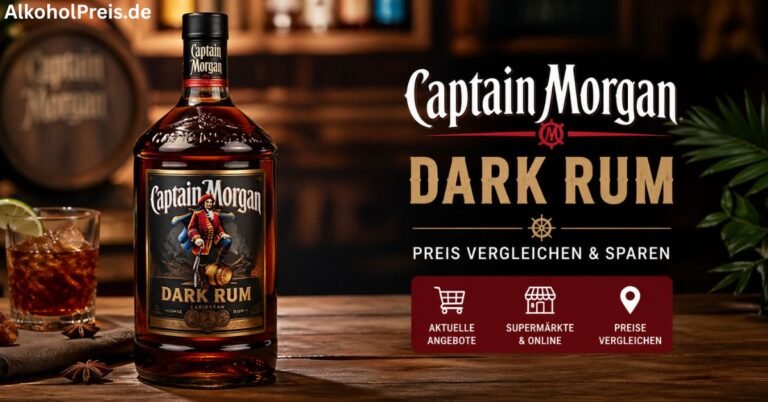 Captain Morgan Dark Rum Preis