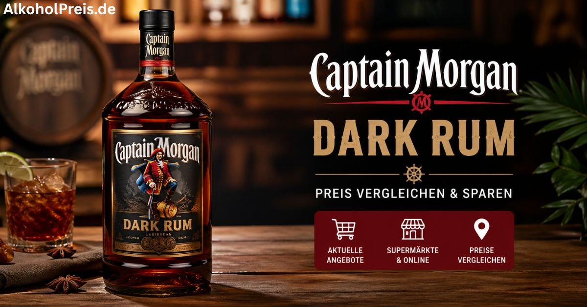 Captain Morgan Dark Rum Preis