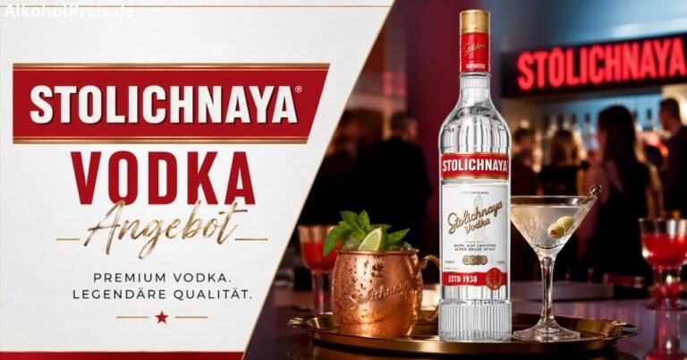Stolichnaya Vodka Angebot