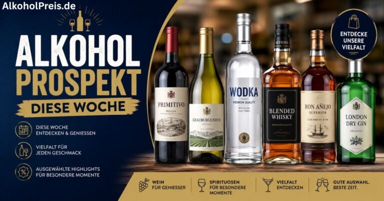 Alkohol Prospekt diese Woche