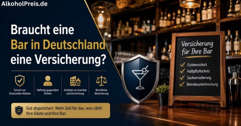 Braucht eine Bar in Deutschland eine Versicherung?